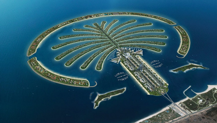 Vẻ đẹp kỳ vỹ của đảo cọ Palm Jumeirah