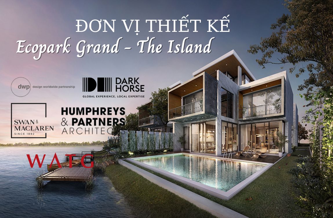 Điểm danh 5 đơn vị thiết kế danh tiếng của Biệt thự đảo Ecopark