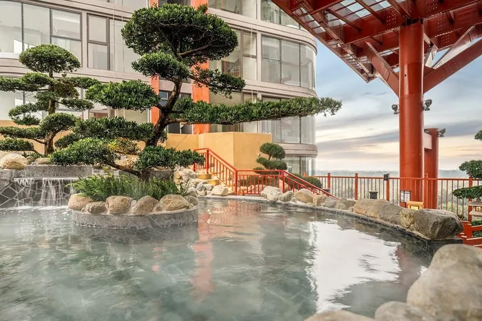Khu tắm khoáng nóng Mori Onsen đã chính thức khai trương đón khách