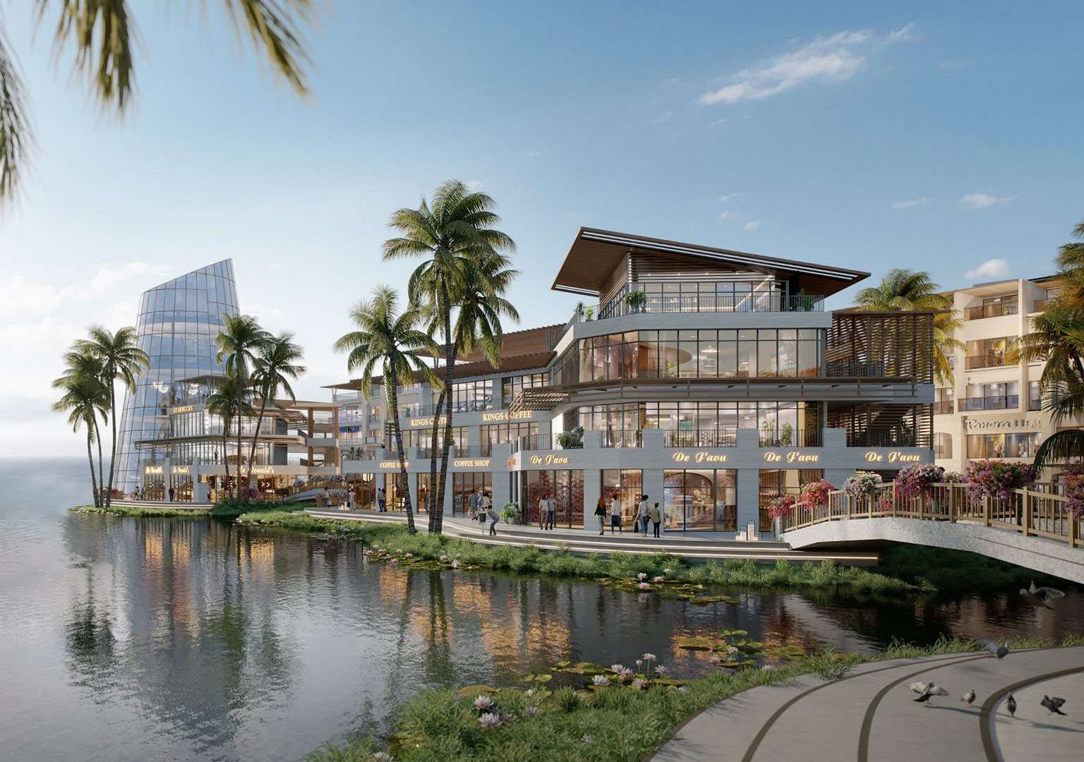 The Island Mall sẽ là trung tâm thương mại trên mặt nước đầu tiên tại Việt Nam