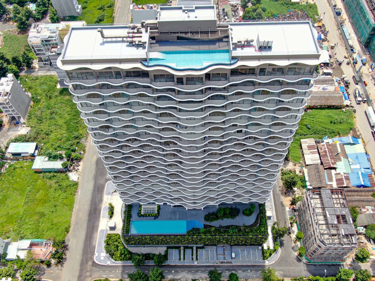 Tòa nhà Waterina Suites - 1 công trình nổi bật của KTS Kengo Kuma tại Việt Nam