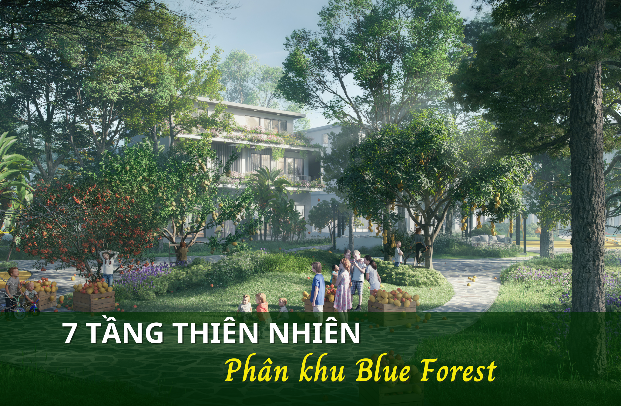 Blue Forest Ecovillage  – Những căn nhà nằm giữa 7 tầng thiên nhiên