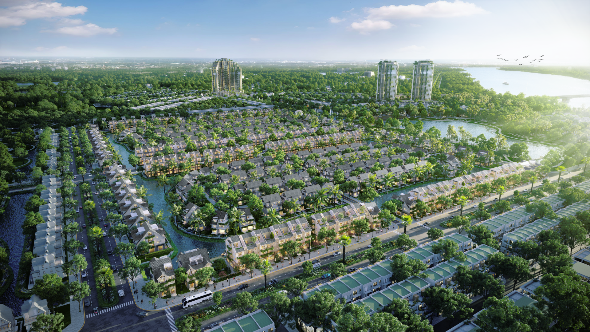 Tiềm năng tăng giá tại biệt thự đảo Central Island – Ecopark Vinh