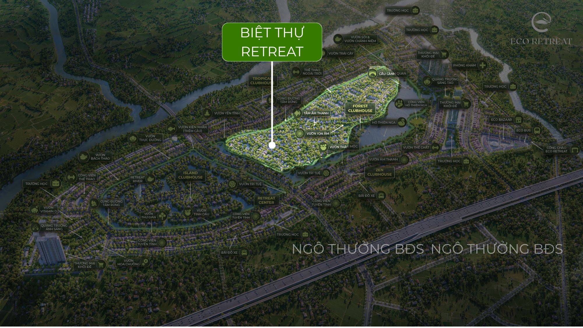 Biệt Thự Retreat – Tuyệt Tác Nghỉ Dưỡng Ven Hồ Thiên Nga Tại Eco Retreat