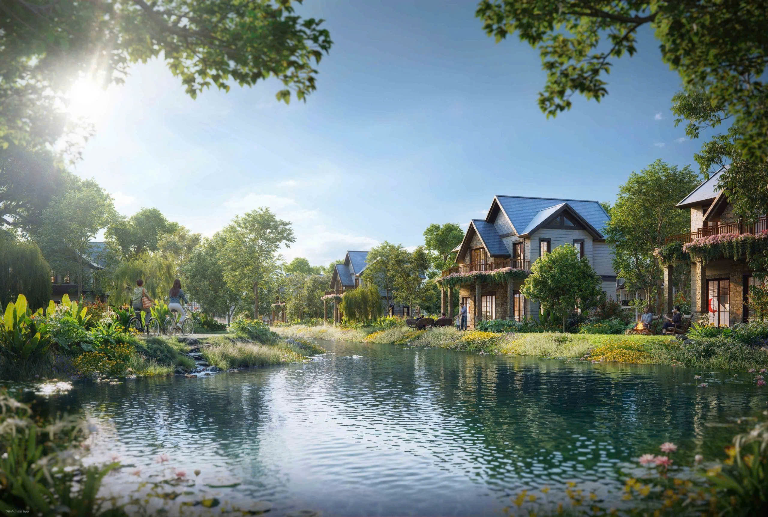 Phân biệt loại hình biệt thự đảo và biệt thự rừng Retreat tại Eco Retreat