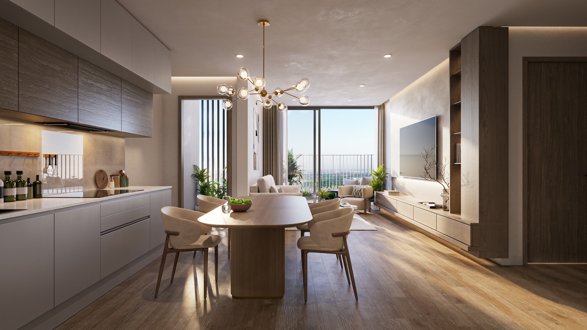 Những điểm đặc biệt trong thiết kế căn hộ Sky Retreat