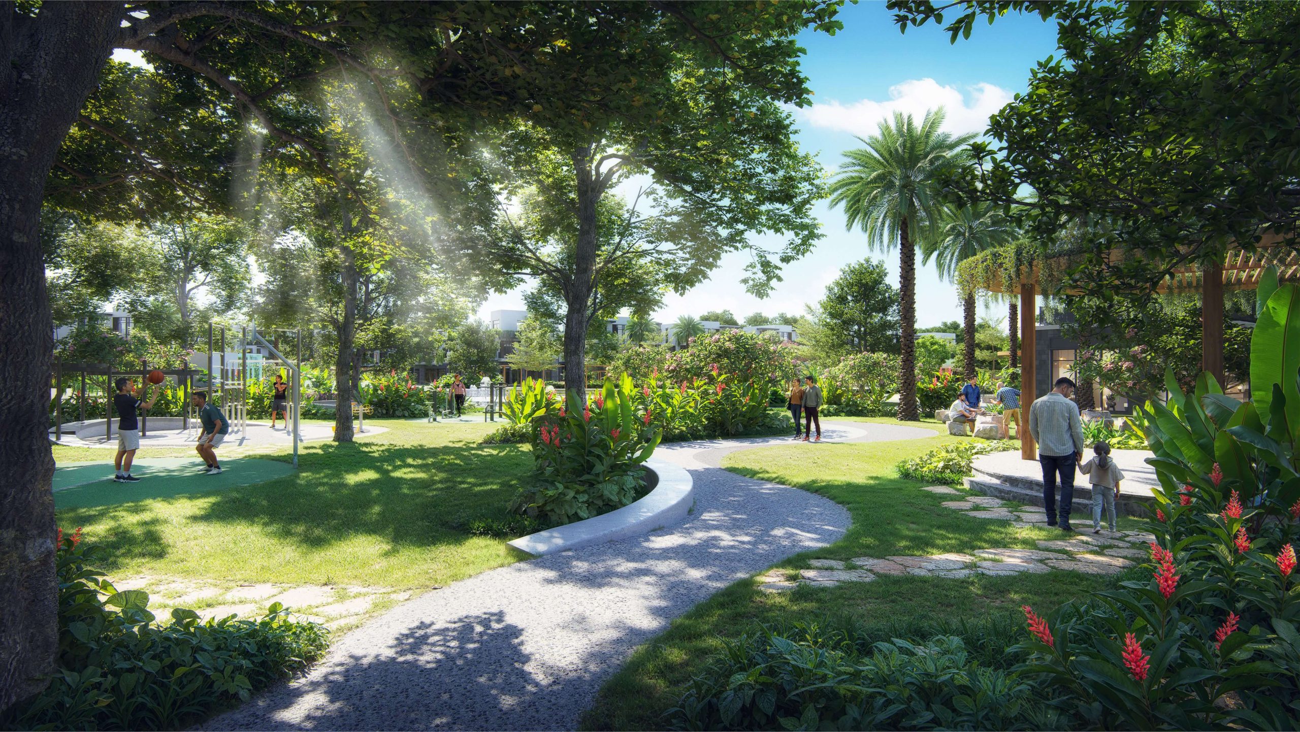 Hệ thống tiện ích retreat đa thế hệ tại Sky Retreat: Không gian sống cho cả gia đình