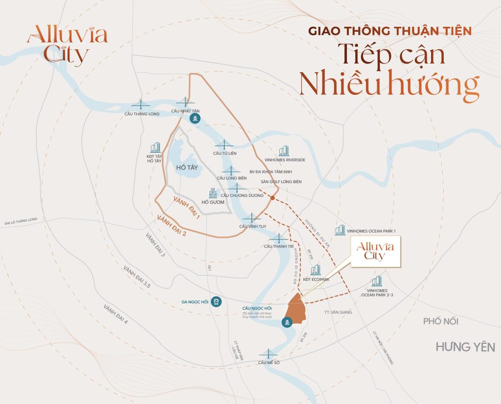 Tại sao nói Alluvia City gần Hà Nội hơn cả Hà Nội