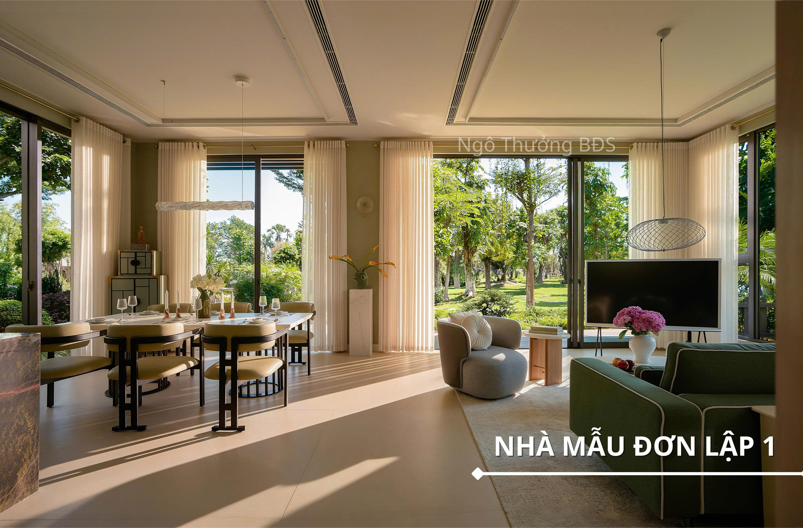 Mục sở thị nhà mẫu biệt thự rừng Retreat Forest