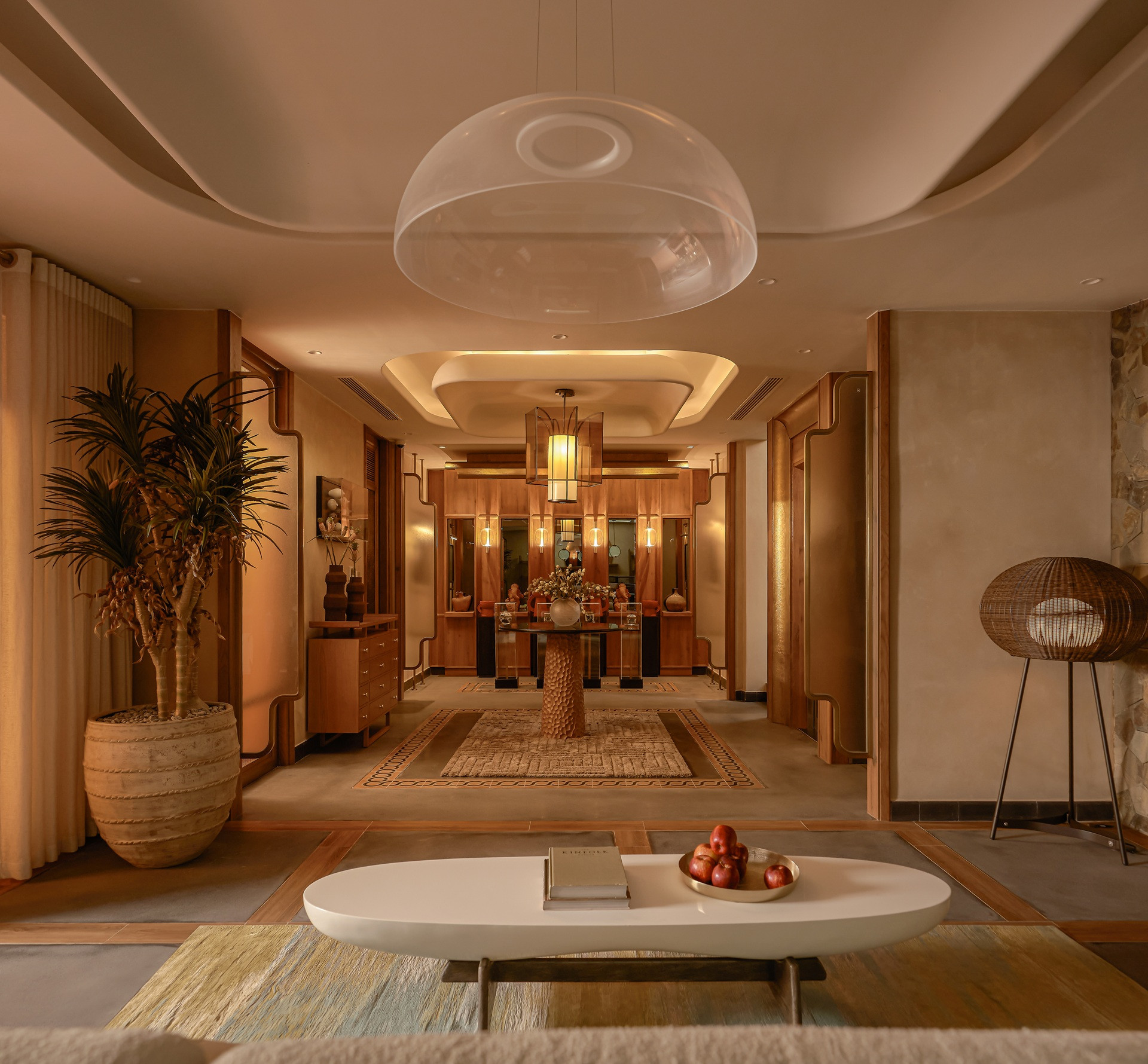 Tầng hầm villa rừng Retreat Forest