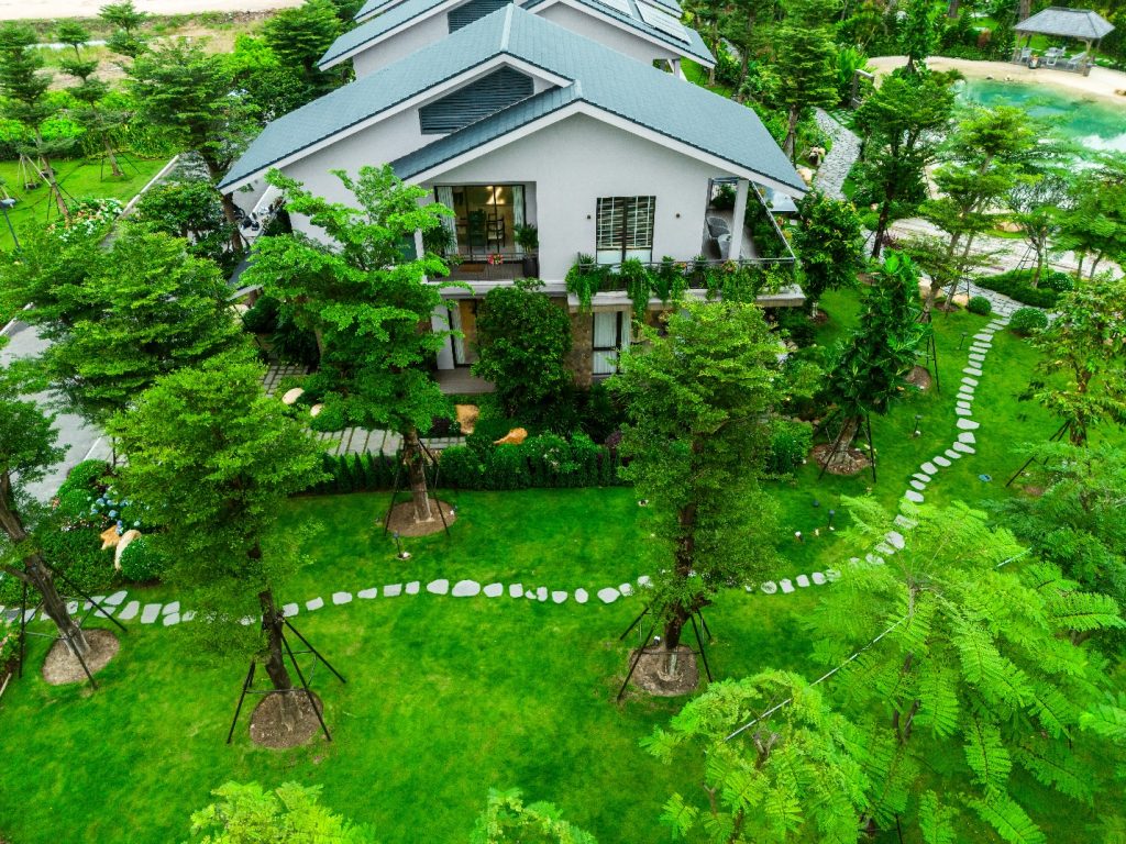 Thiết kế biệt thự Retreat Forest sử dụng kiến trúc Morden Zen tinh tế, tối giản