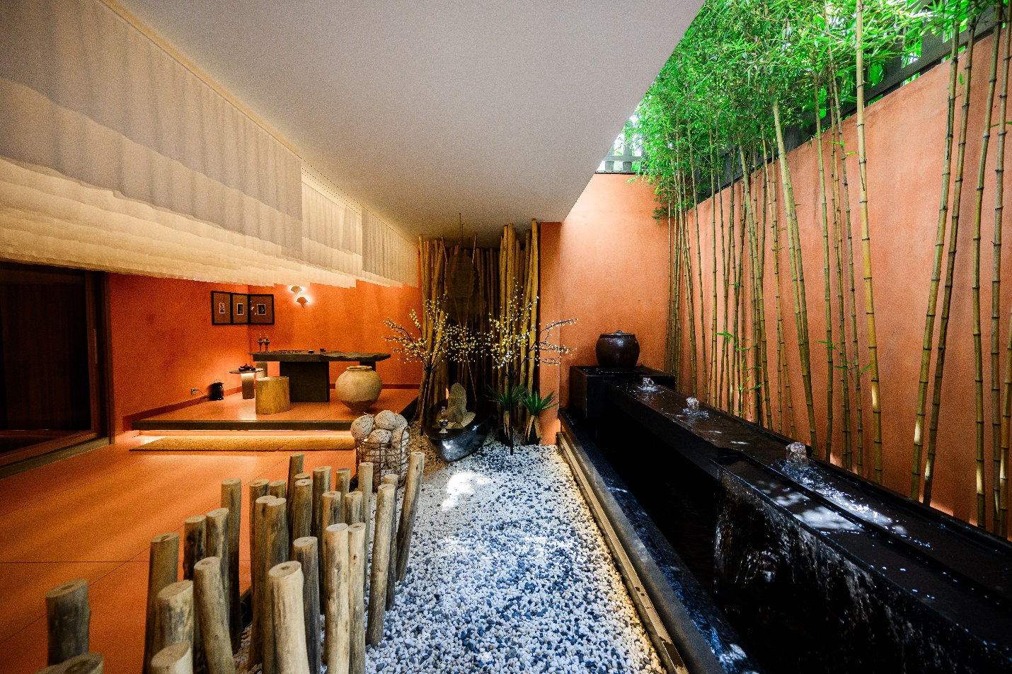 Thiên nhiên len lỏi vào tầng hầm trải nghiệm trong mỗi căn biệt thự Retreat Forest