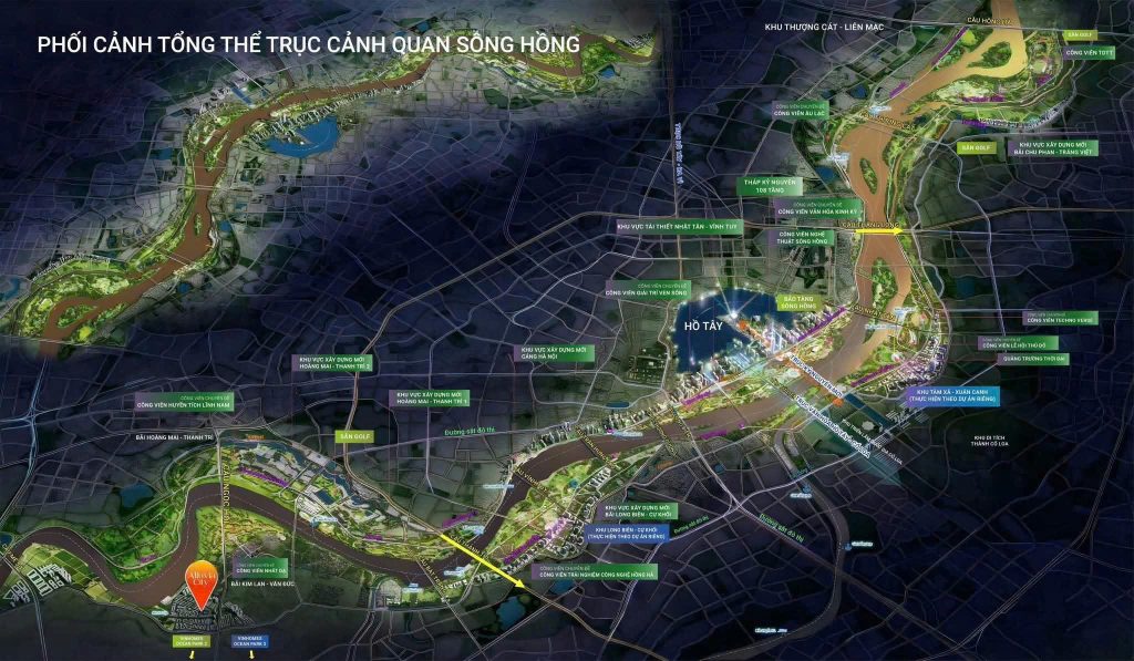 Đại lộ cảnh quan sông Hồng – Bước ngoặt phát triển mới cho Thủ đô