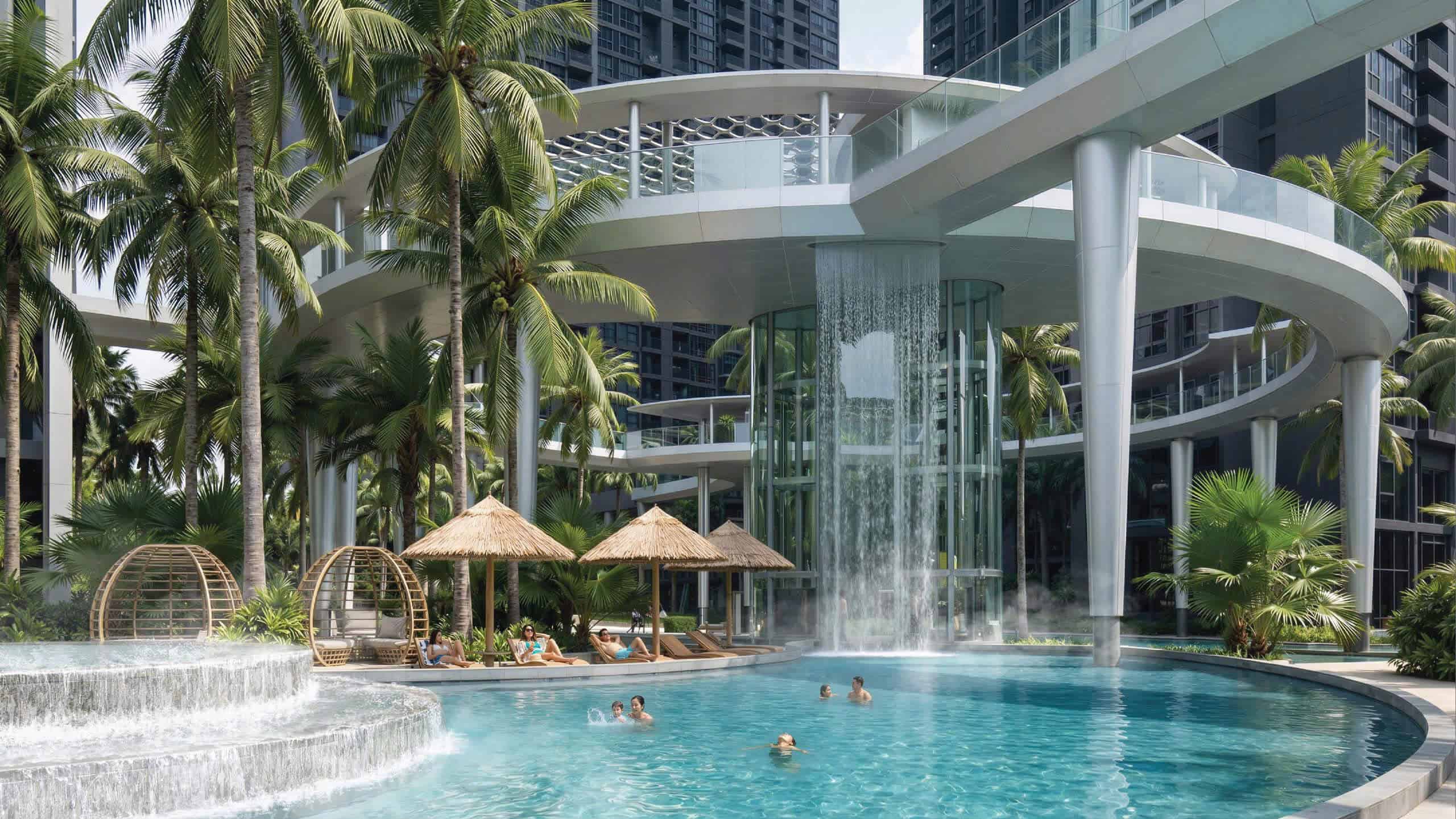 Tiện ích nội khu Alumi: Hệ sinh thái nghỉ dưỡng khép kín tại Alluvia City