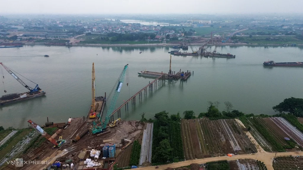 Cập nhật tiến độ 5 cây cầu tỷ đô tại Hà Nội