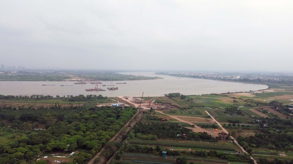 Tiến độ mới nhất Vành đai 3.5 & đường dẫn cầu Ngọc Hồi