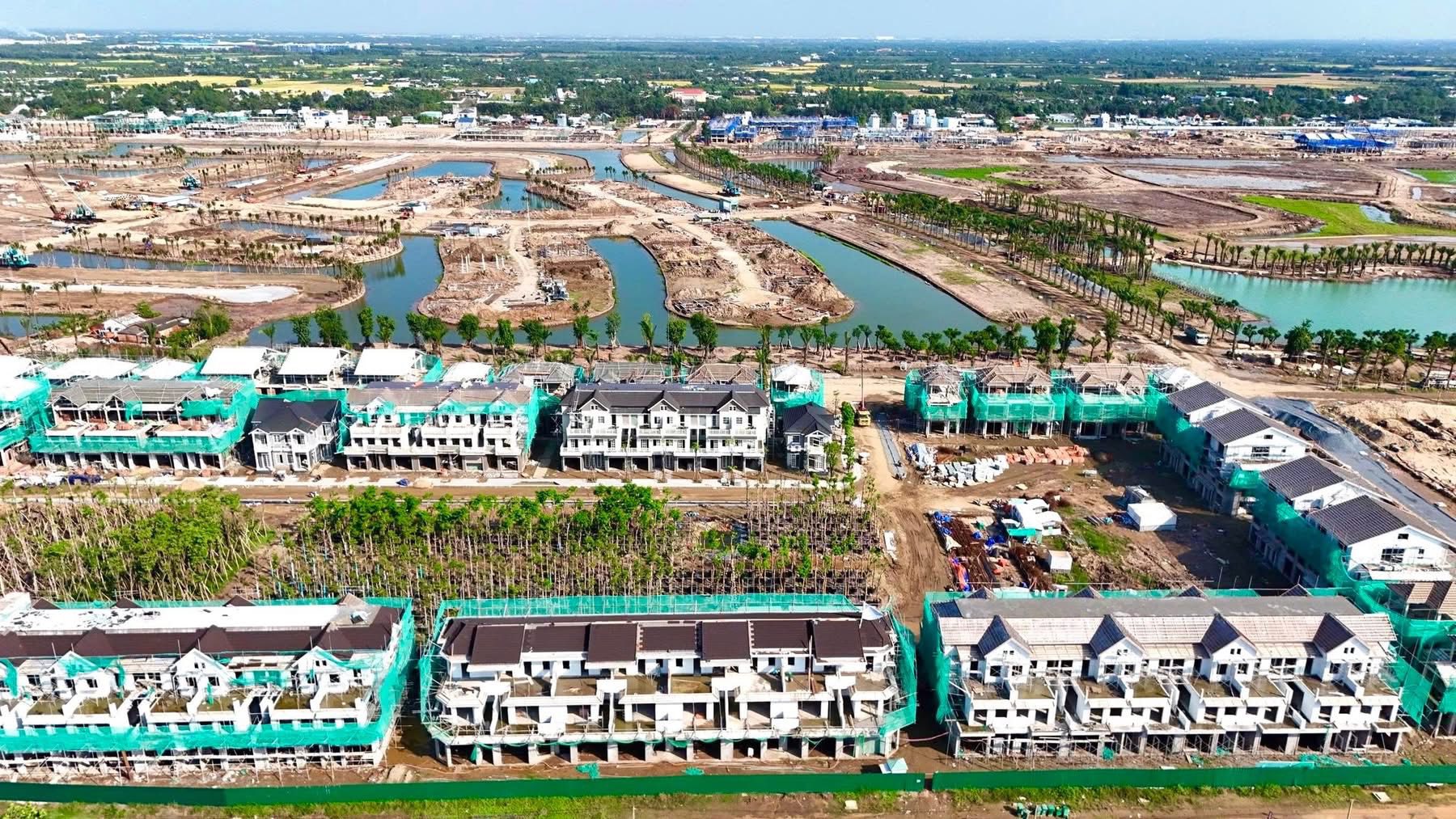 Tiến độ Eco Retreat mới nhất 2026: Các phân khu đang dần hiện hữu