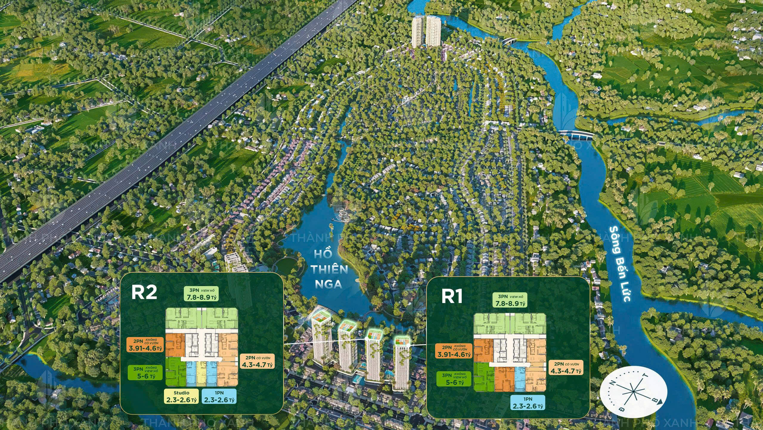 Phân tích chi tiết mặt bằng Forest Onsen – Eco Retreat