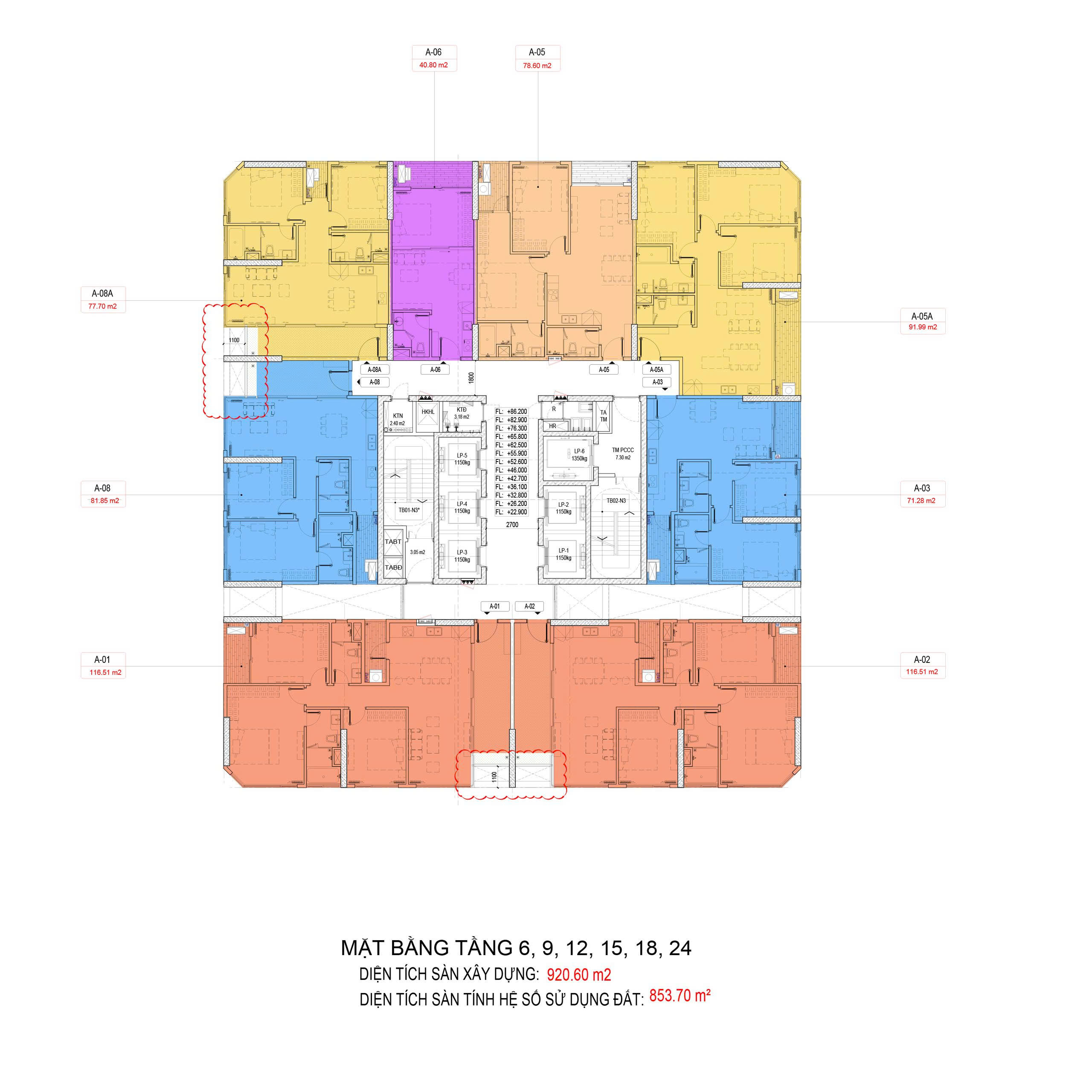 Phân tích chi tiết mặt bằng căn hộ Onsen Eco Retreat